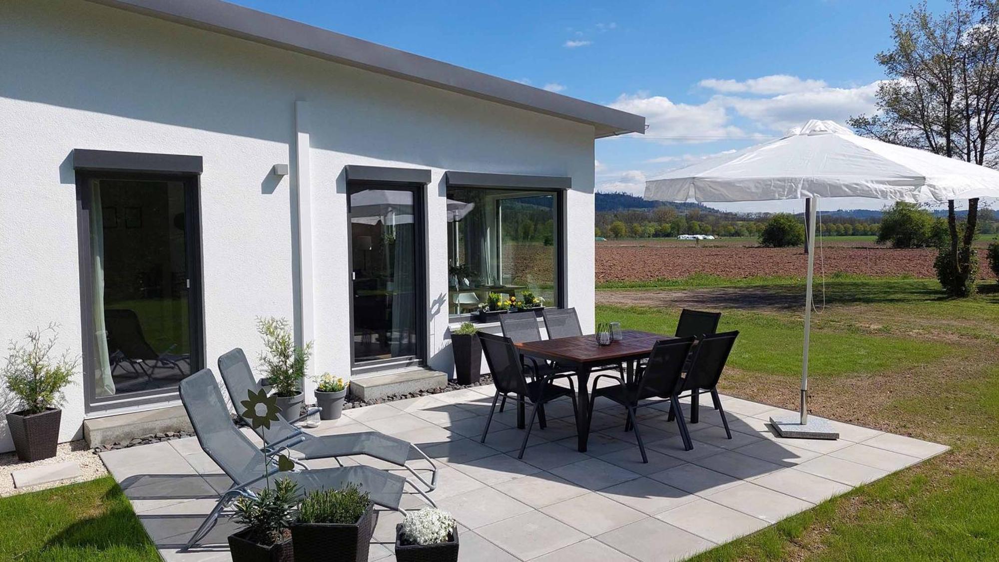 Ferienhaus Casa Neugrua Stockheim  Bagian luar foto